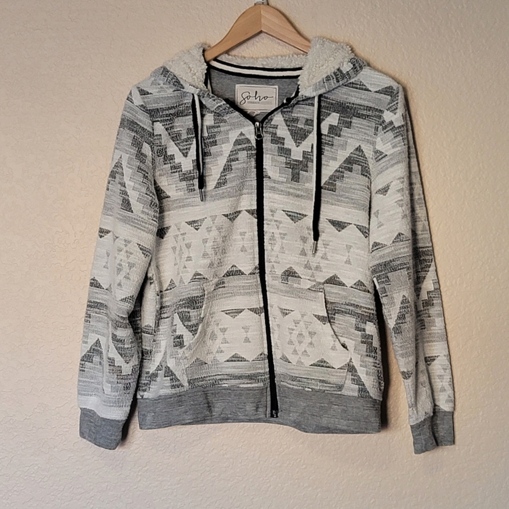 Soho Threads ZipUp Sweater